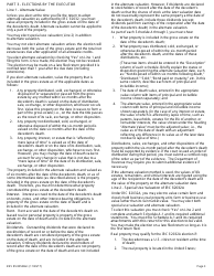 Instructions for Form REV85 0050 Washington State Estate and Transfer Tax Return - Washington, Page 3