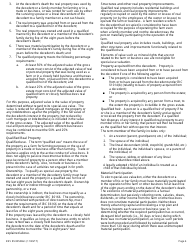 Instructions for Form REV85 0050 Washington State Estate and Transfer Tax Return - Washington, Page 4