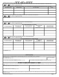 VA Form 21P-4171 Supporting Statement Regarding Marriage, Page 2
