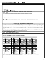 VA Form 21-0960M-7 Hand and Finger Conditions Disability Benefits Questionnaire, Page 2
