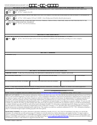 VA Form 21-0960A-3 Hypertension Disability Benefits Questionnaire, Page 2