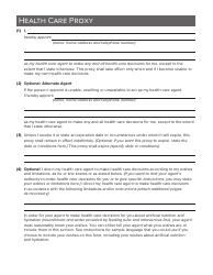 Form 1430 Health Care Proxy - New York, Page 7