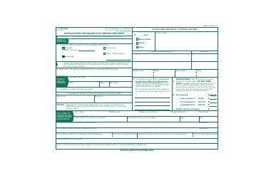 Form BC-600 Application for Search of Census Records, Page 3