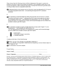 Form HUD-9624 Contract Renewal Request Form - Multifamily Section 8 Contracts, Page 5