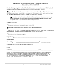 Form HUD-9624 Contract Renewal Request Form - Multifamily Section 8 Contracts, Page 9