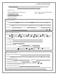 ETA Form 1010 Eligibility Data Form