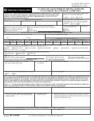 VA Form 40-1330M Claim for Government Medallion for Placement in a Private Cemetery, Page 3