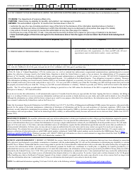 VA Form 21-4142 Authorization to Disclose Information to the Department of Veterans Affairs, Page 2