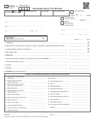 OTC Form STS20002-A Oklahoma Sales Tax Return - Oklahoma, Page 2