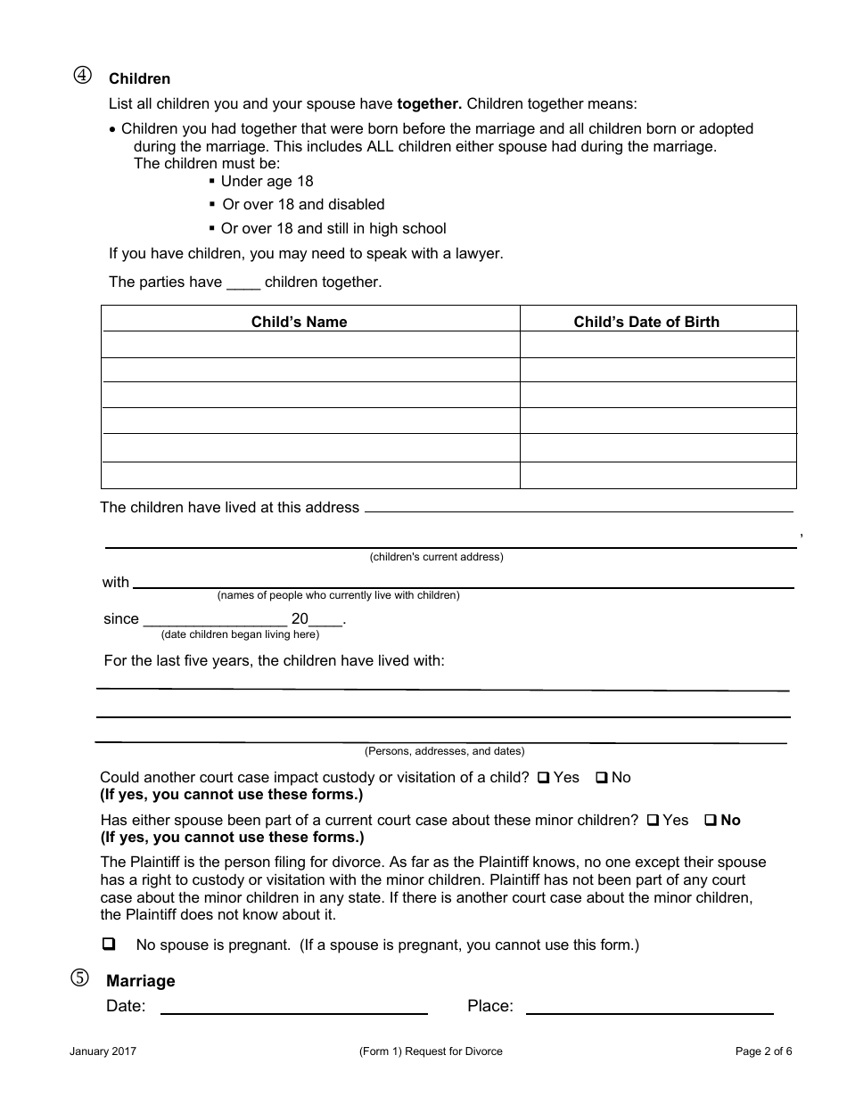 Request for Agreed Divorce With Children - Tennessee, Page 10