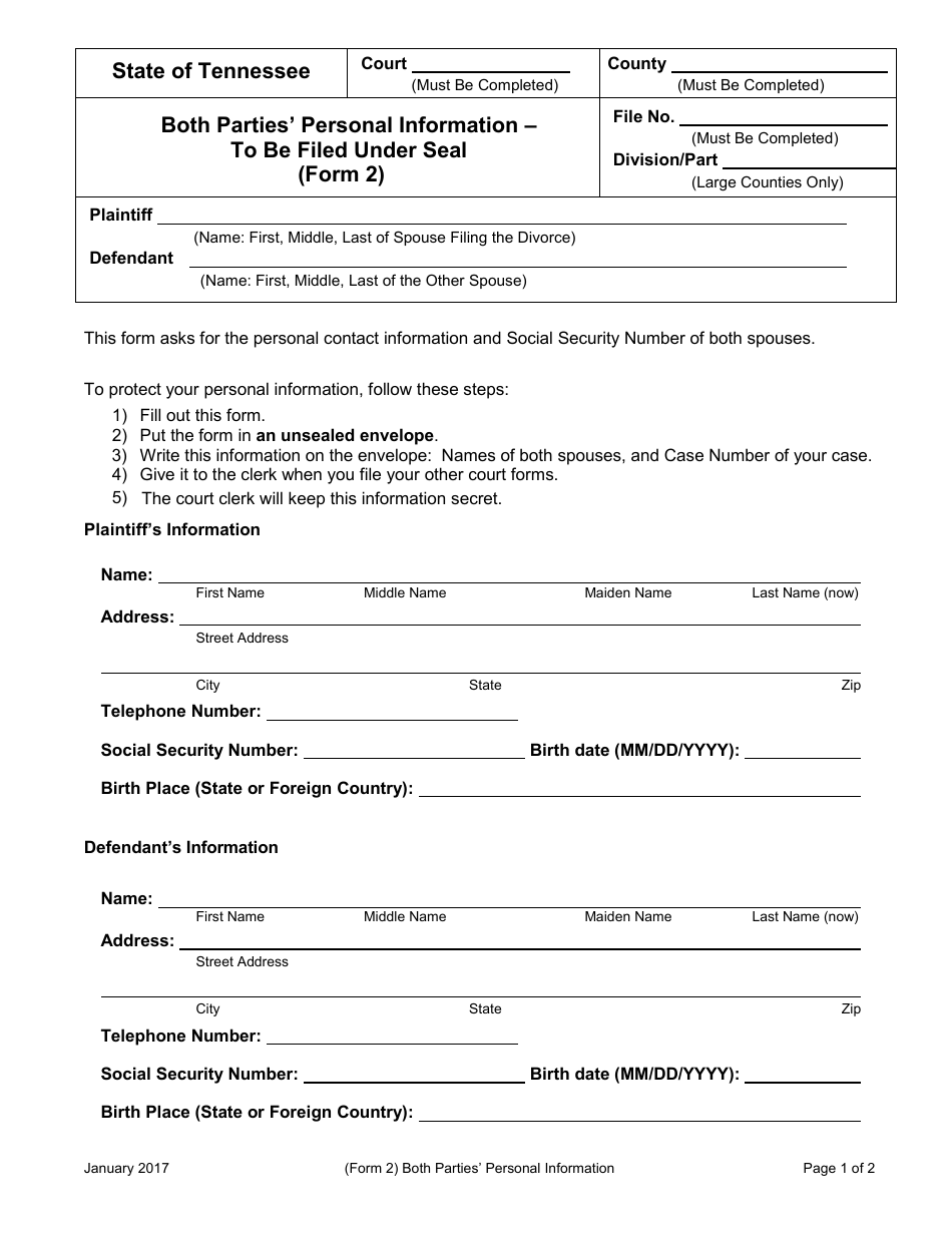 Request for Agreed Divorce With Children - Tennessee, Page 15