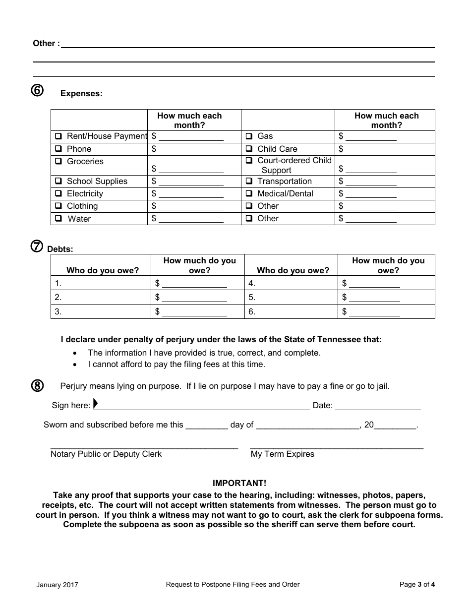 Request for Agreed Divorce With Children - Tennessee, Page 19