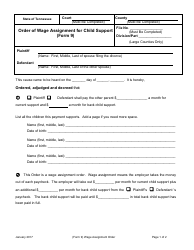 Request for Agreed Divorce With Children - Tennessee, Page 37