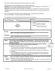 Request for Agreed Divorce With Children - Tennessee, Page 3