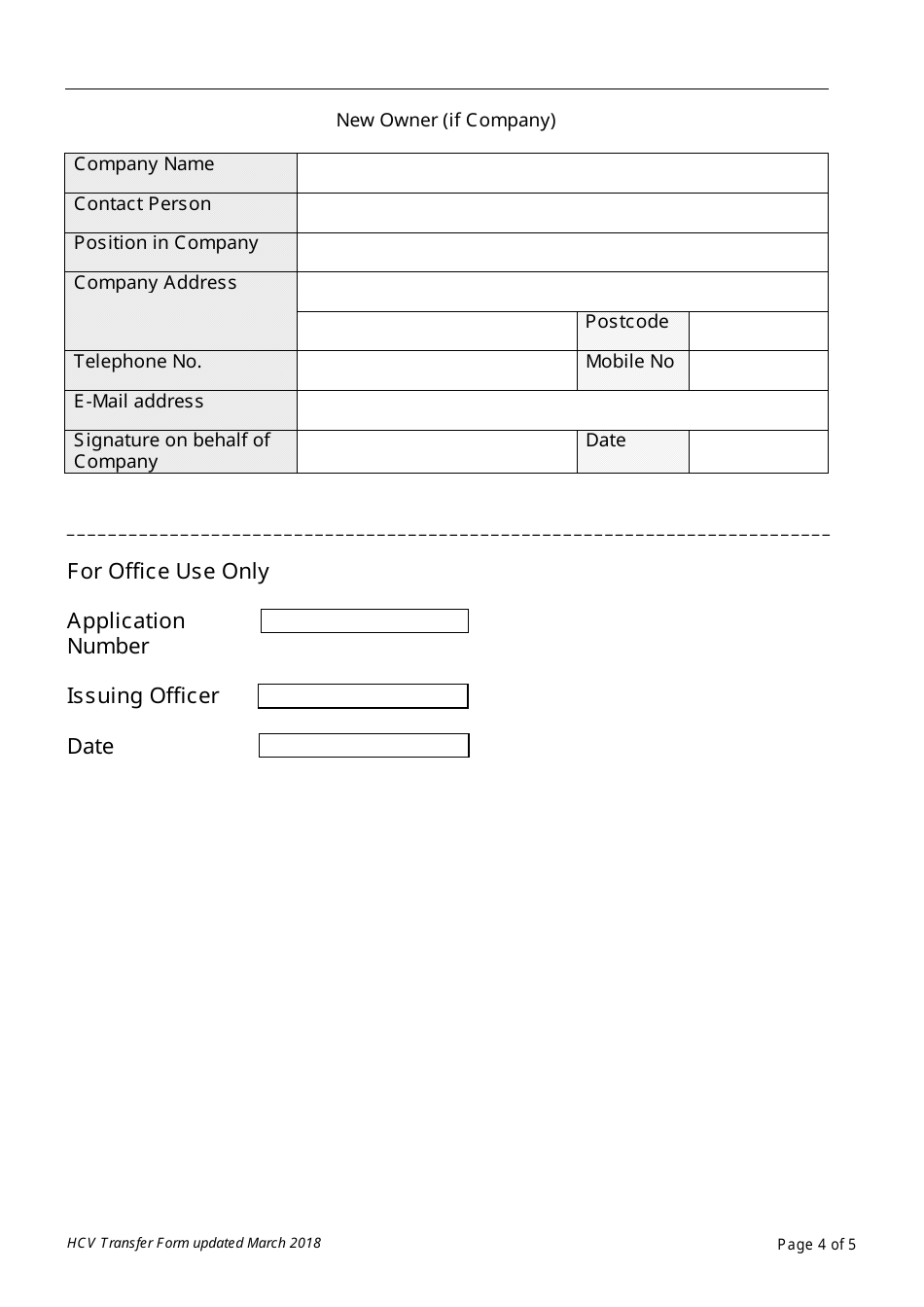 Notification of Transfer of Hackney Carriage or Private Hire Vehicle Licence - Manchester City, Greater Manchester, United Kingdom, Page 4