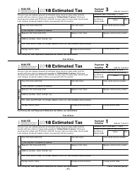 IRS Form 1040-ES Estimated Tax for Individuals, Page 11