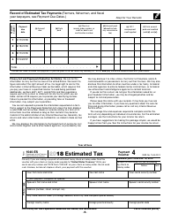IRS Form 1040-ES Estimated Tax for Individuals, Page 9