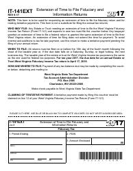 Form IT-141 West Virginia Fiduciary Income Tax Return (For Resident and Non-resident Estates and Trusts) - West Virginia, Page 6