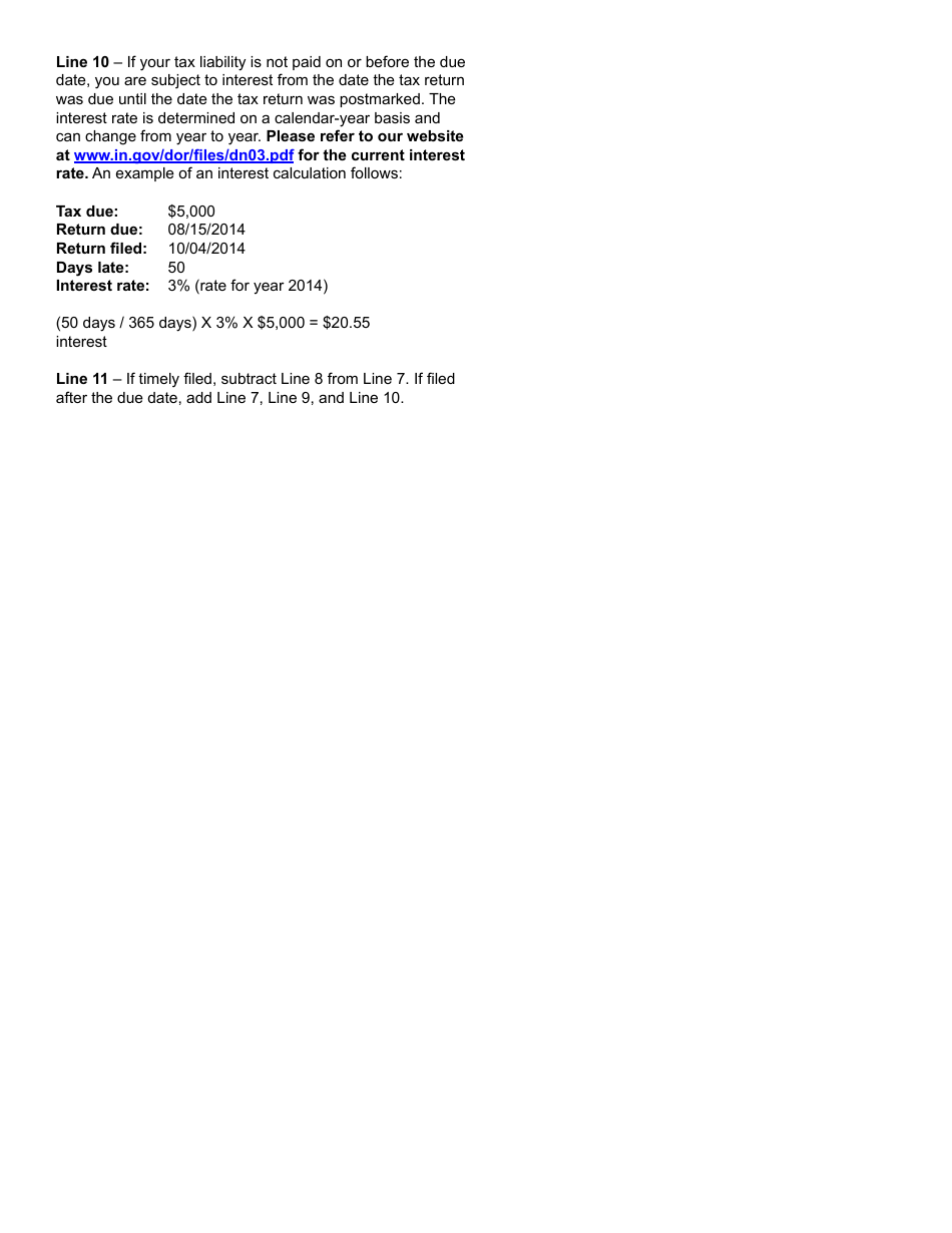 State Form 55548 (ALC-M) Indiana Brewer / Distiller / Rectifier / Vintner Excise Tax Return - Indiana, Page 3