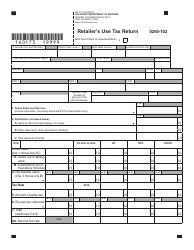 Form DR0173 Retailer&#039;s Use Tax Return - Colorado, Page 3