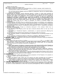 TREC Form 9-13 Unimproved Property Contract - Texas, Page 4