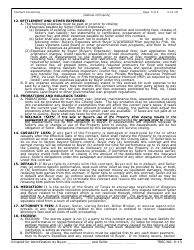 TREC Form 9-13 Unimproved Property Contract - Texas, Page 5
