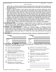 TREC Form 9-13 Unimproved Property Contract - Texas, Page 6