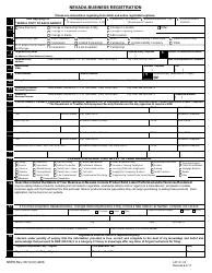 Form NSPO Nevada Business Registration - Nevada