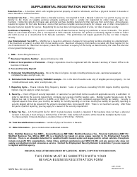Form NSPO Nevada Business Registration - Nevada, Page 4