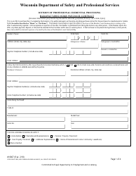 Form 10807 Manufactured Home Purchase Contract - Wisconsin