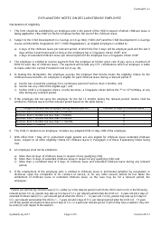 Form GPCL1 &quot;Government-Paid Childcare Leave (Gpcl) Scheme Declaration by Employee&quot; - Singapore, Page 4