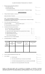 Form T.D.-1 Employee&#039;s Declaration of Emoluments, Deductions and Tax Credits - Trinidad and Tobago, Page 2