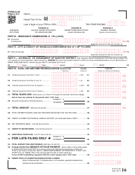 Form G-49 General Excise/Use Annual Return &amp; Reconciliation - Hawaii, Page 2