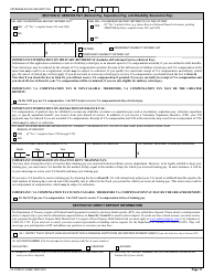 VA Form 21-526EZ Application for Disability Compensation and Related Compensation Benefits, Page 11