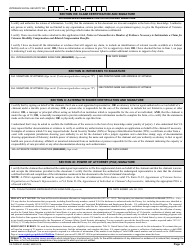 VA Form 21-526EZ Application for Disability Compensation and Related Compensation Benefits, Page 12