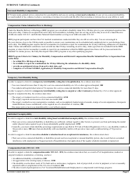 VA Form 21-526EZ Application for Disability Compensation and Related Compensation Benefits, Page 5