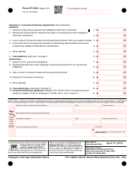 Form CT-1041 Connecticut Income Tax Return for Trusts and Estates for Residents, Nonresidents, and Part-Year Residents - Connecticut, Page 3