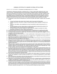 FAA Form 8710-1 Airman Certificate and/or Rating Application, Page 2