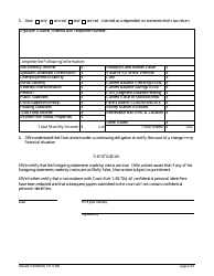 Form 11208 Certification/Petition/Application in Support of a Fee Waiver - New Jersey, Page 6
