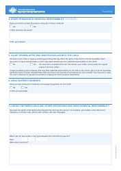 Form B-9 Application for an Australian Travel Document - Australia, Page 3