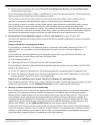 Instructions for USCIS Form I-485 Application to Register Permanent Residence or Adjust Status, Page 10