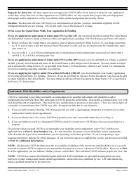 Instructions for USCIS Form I-485 Application to Register Permanent Residence or Adjust Status, Page 17