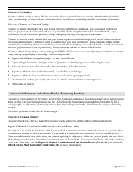 Instructions for USCIS Form I-485 Application to Register Permanent Residence or Adjust Status, Page 36