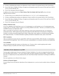 Instructions for USCIS Form I-485 Application to Register Permanent Residence or Adjust Status, Page 38