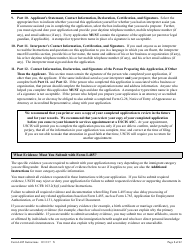 Instructions for USCIS Form I-485 Application to Register Permanent Residence or Adjust Status, Page 8