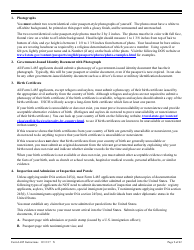 Instructions for USCIS Form I-485 Application to Register Permanent Residence or Adjust Status, Page 9