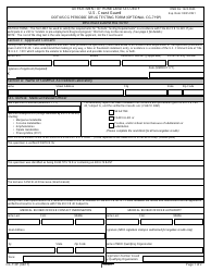 Form CG-719P Dot/USCG Periodic Testing Form (Optional Cg-719p)