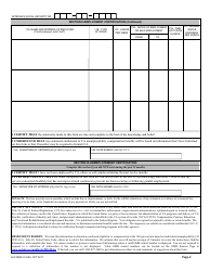 VA Form 21-4140 Employment Questionnaire, Page 2