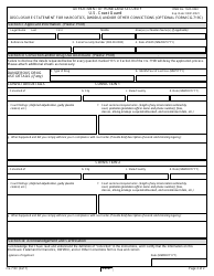 Form CG-719C Disclosure Statement for Narcotics, Dwi/Dui, and/or Other Convictions (Optional Form Cg-719c), Page 2