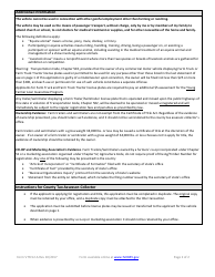 Form VTR-52-A Application for Farm License Plates - Texas, Page 2
